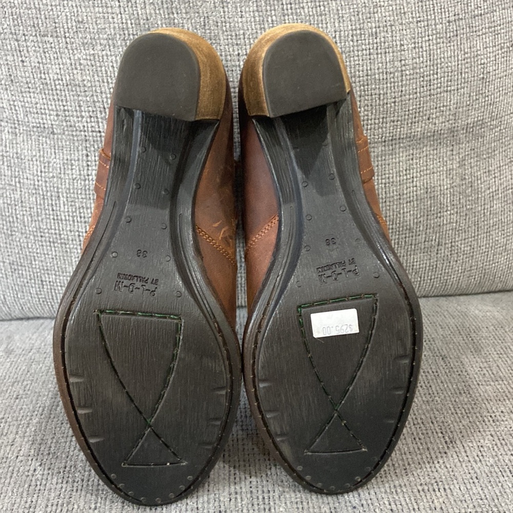 PLDM Palladium Stoney Csr heeled bootie with side zip leather size 38 - Picture 6 of 10